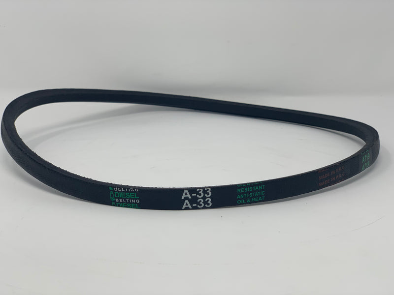 A33 Classic Wrapped V-Belt 1/2 x 35in Outside Circumference