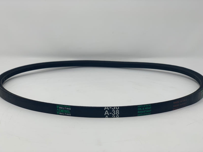A38 Classic Wrapped V-Belt 1/2 x 40in Outside Circumference