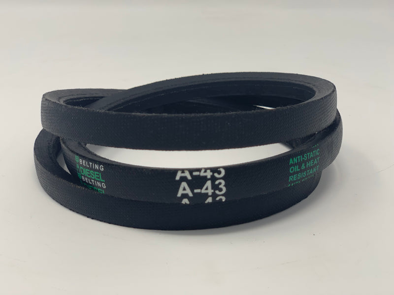 A43 Classic Wrapped V-Belt 1/2 x 45in Outside Circumference