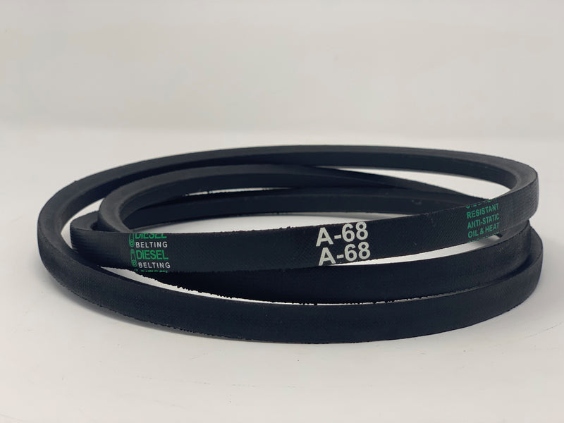 A68 Classic Wrapped V-Belt 1/2 x 70in Outside Circumference
