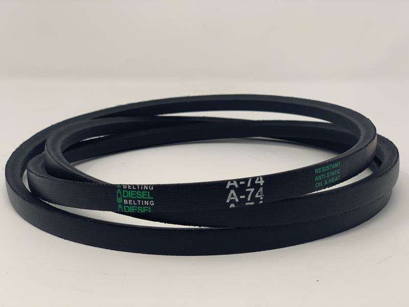 A74 Classic Wrapped V-Belt 1/2 x 76in Outside Circumference