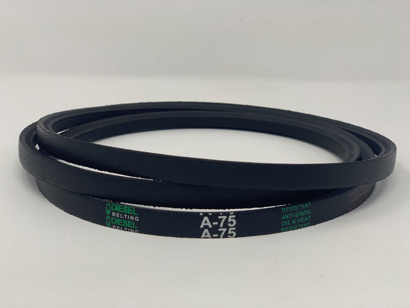 A75 Classic Wrapped V-Belt 1/2 x 77in Outside Circumference