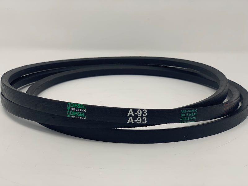 A93 Classic Wrapped V-Belt 1/2 x 95in Outside Circumference