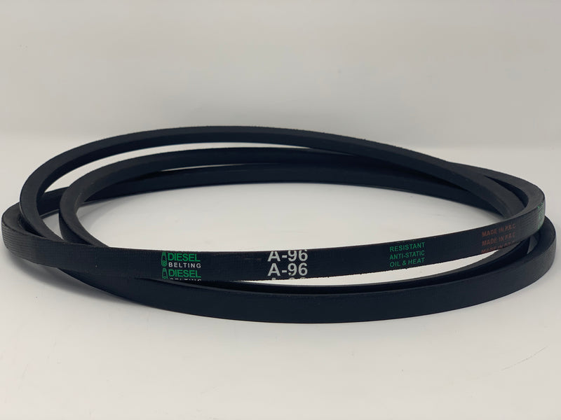 A96 Classic Wrapped V-Belt 1/2 x 98in Outside Circumference