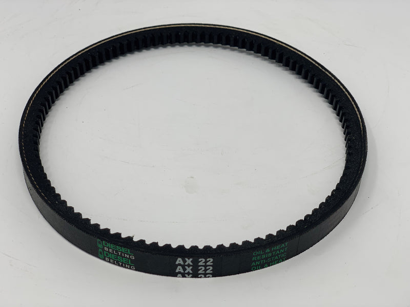 AX22 Classic Cogged V-Belt 1/2 x 24in Outside Circumference