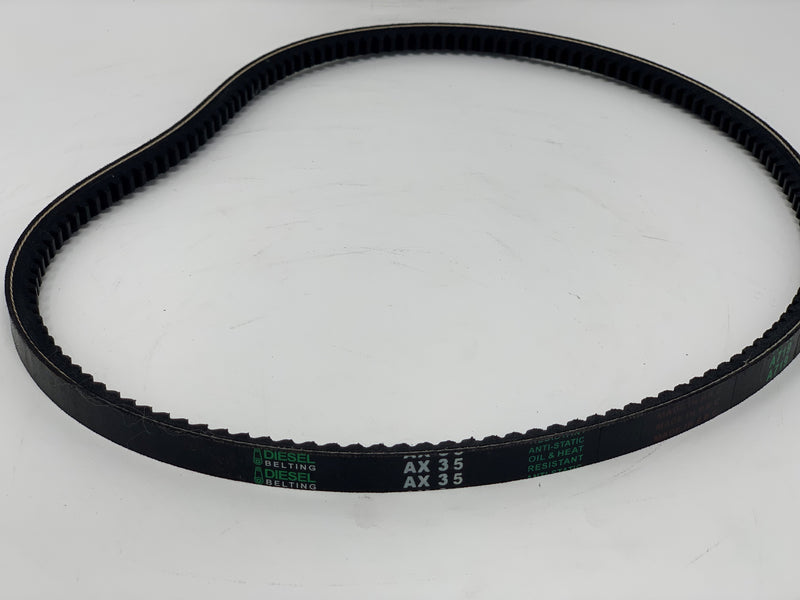 AX35 Classic Cogged V-Belt 1/2 x 37in Outside Circumference