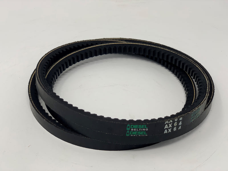 AX64 Classic Cogged V-Belt 1/2 x 66in Outside Circumference