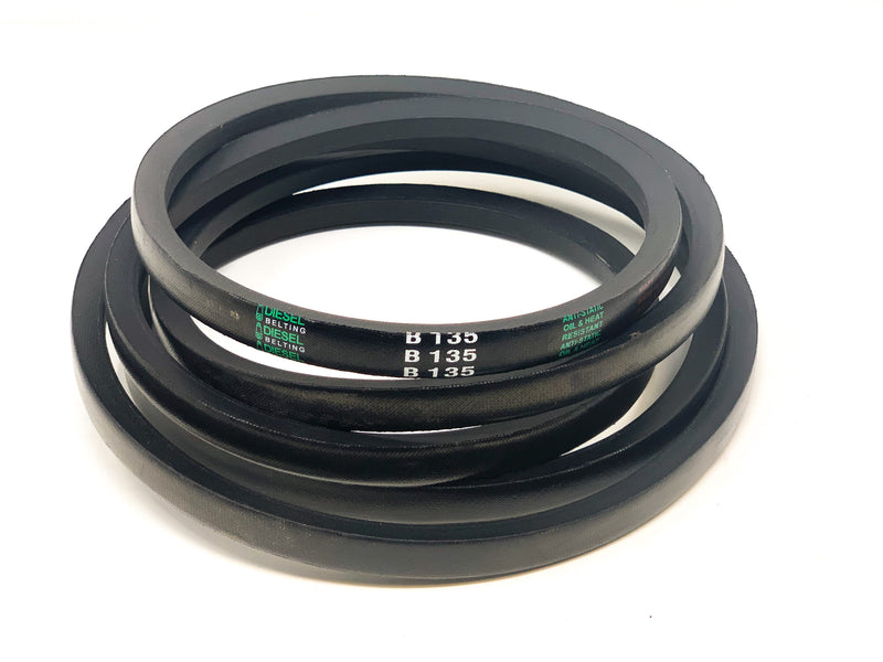 B135 Classic Wrapped V-Belt 21/32in x 138in Outside Circumference