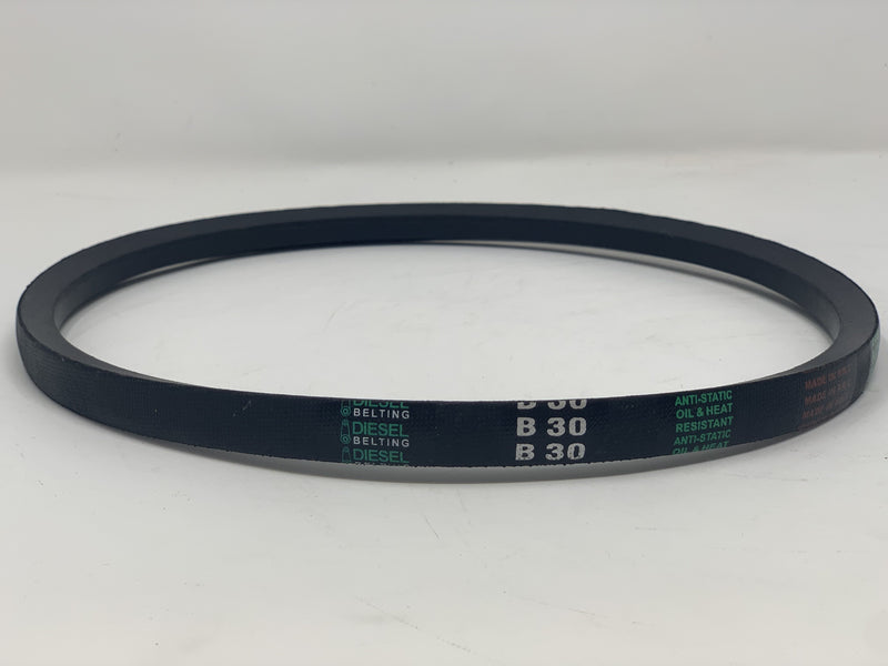 B30 V-Belt 21/32" x 33" Outside Circumference Classic Wrapped Diesel Belting