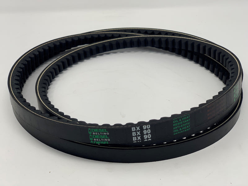 BX90 Classic Cogged V-Belt 21/32 x 93in Outside Circumference